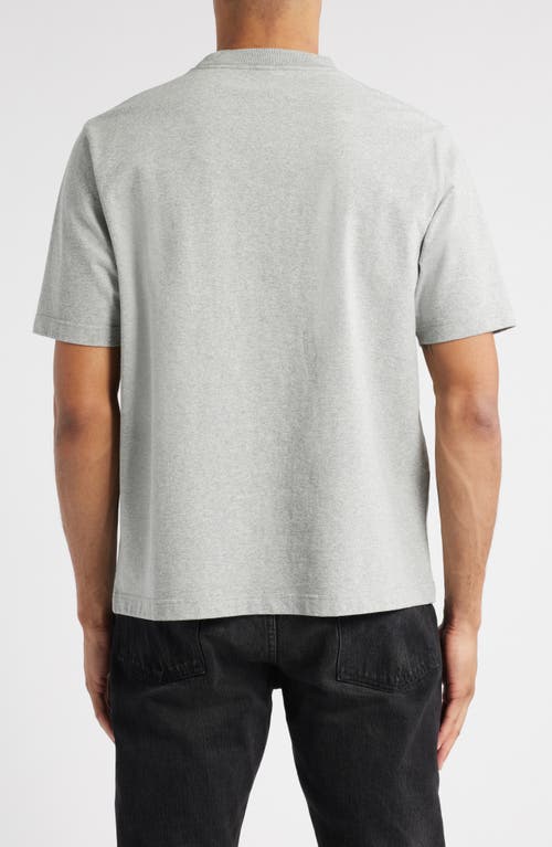 Edwin Oversize Heavyweight Cotton T-shirt In Grey
