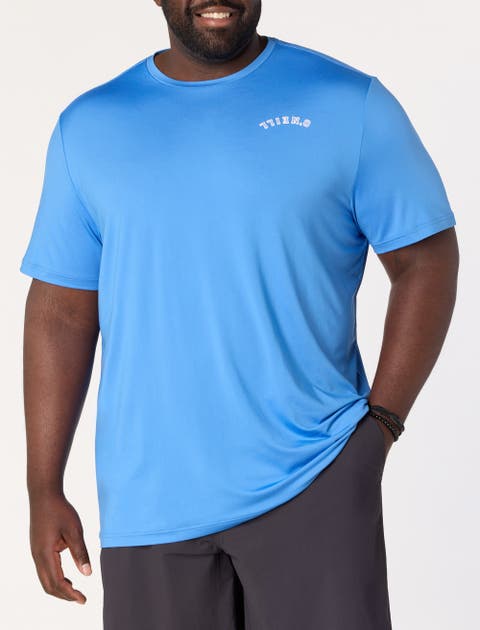 Big & Tall Preppy UPF Graphic T-Shirt