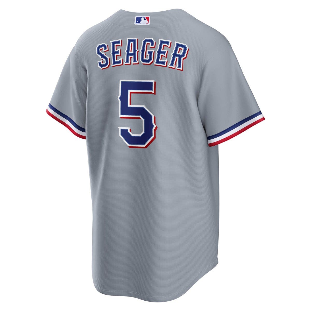 Nike Men's Nike Corey Seager Gray Texas Rangers Road Replica Jersey ...