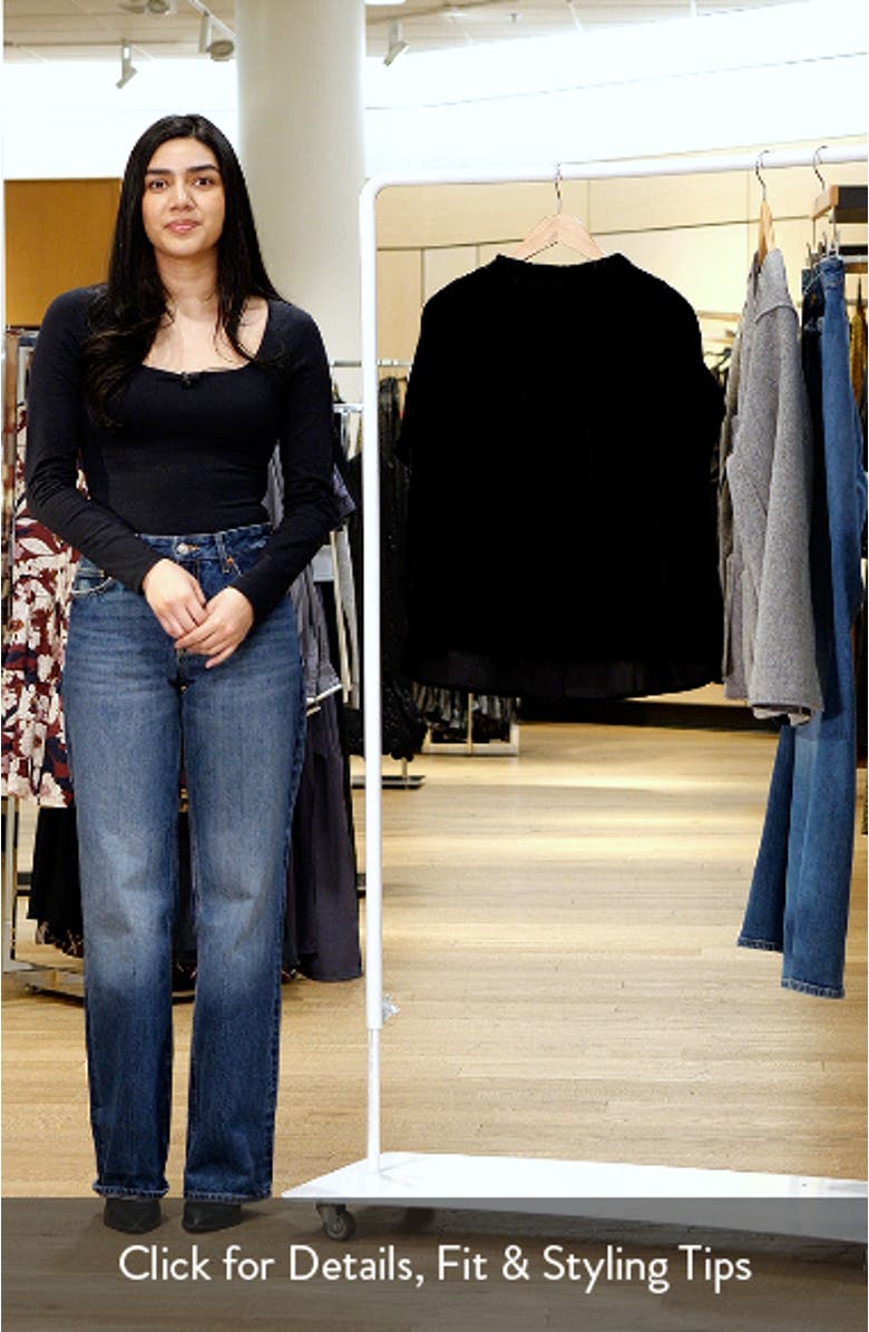 Ruffle Velvet Top, sales video thumbnail