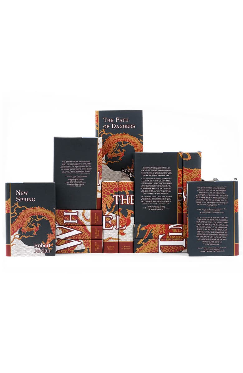 Juniper Books The Wheel of Time Book Set, Alternate, color, Black And Red