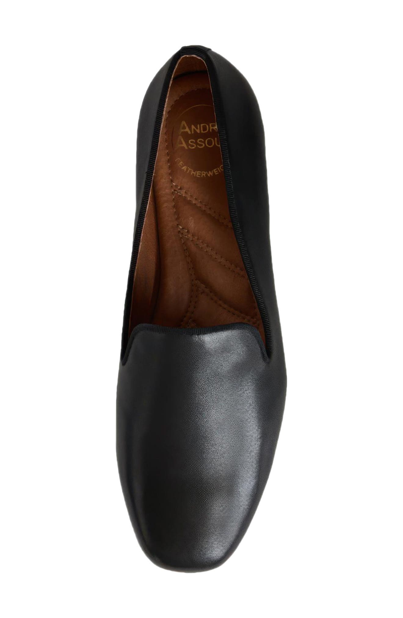 Sara Loafer, Alternate, color, BLACK NAPPA