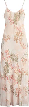 Favorite Daughter The Favorite Floral Georgette Slipdress