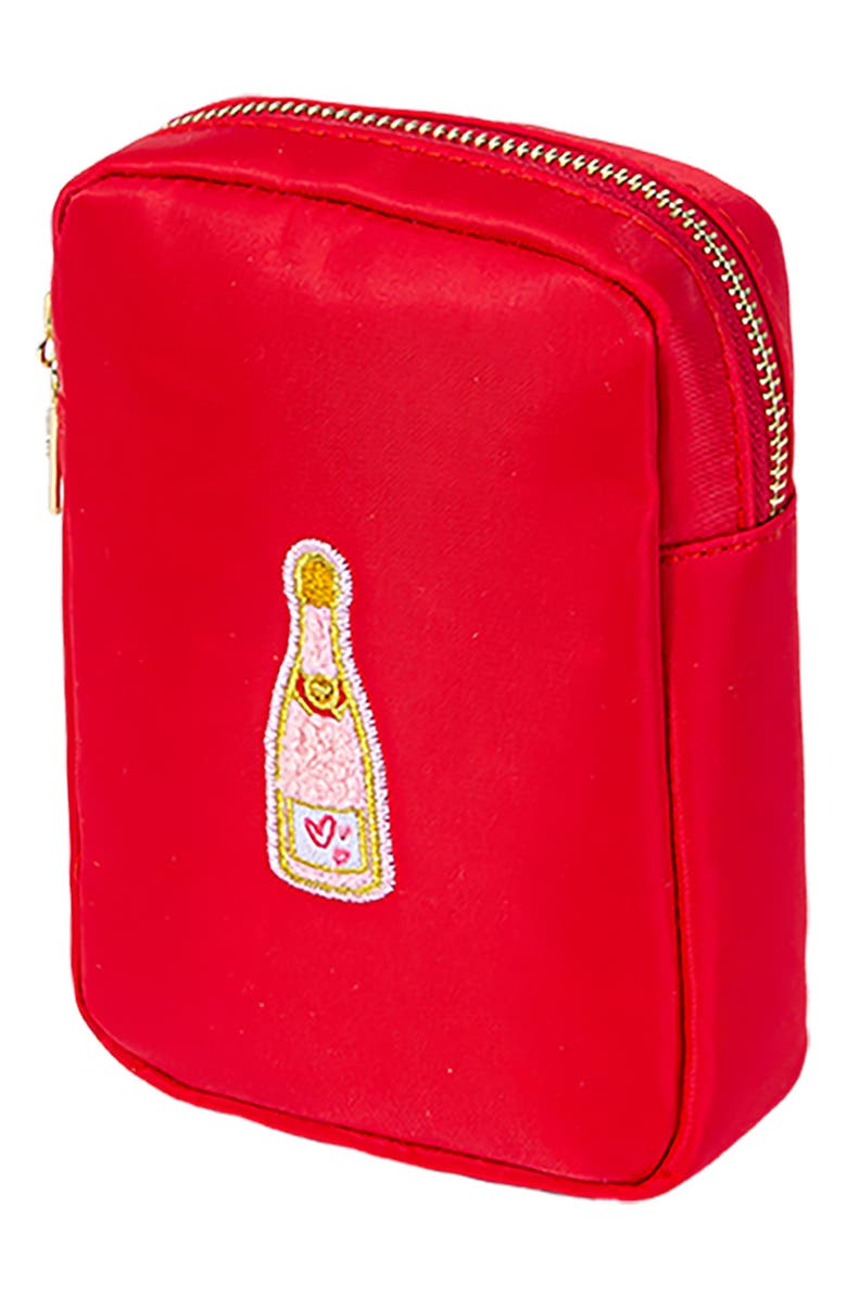 Bloc Bags Mini Champagne Cosmetics Bag, Alternate, color,