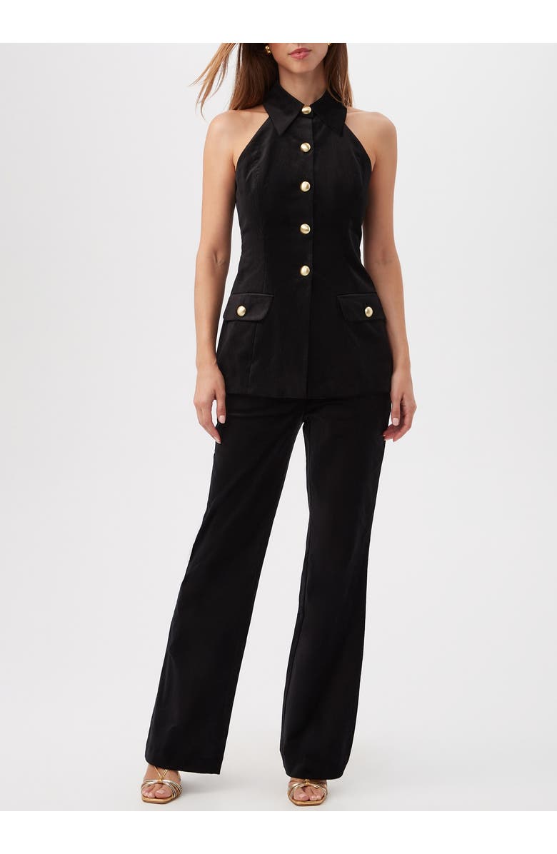 Trina Turk Elainia Top, Alternate, color, Black