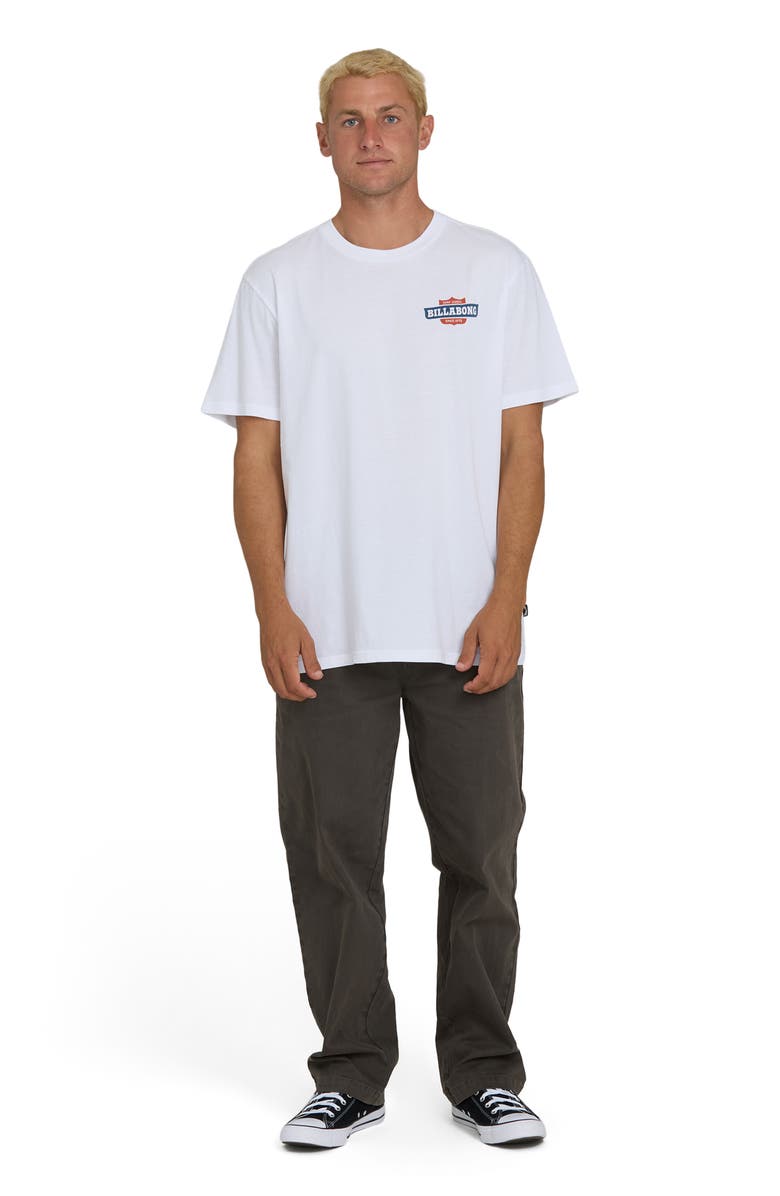 Billabong Walled Premium Graphic T-Shirt, Alternate, color, White