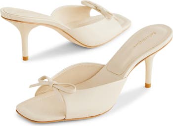 Clementine Heeled Mule Sandal