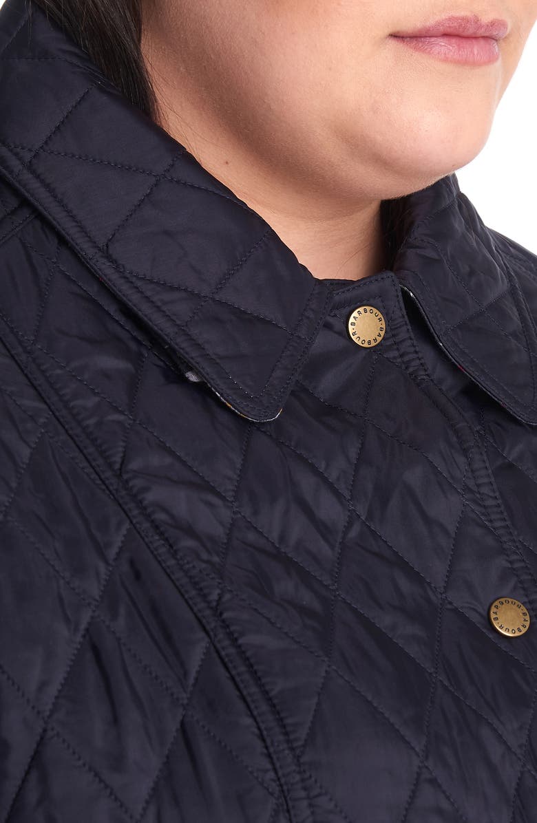 Barbour Beadnell Summer Quilted Jacket, Alternate, color, Navy
