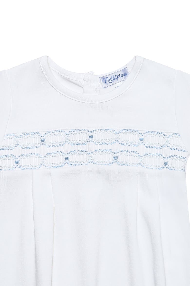 Signature Smocked Boys Gown - Baby, Alternate, color, Blue