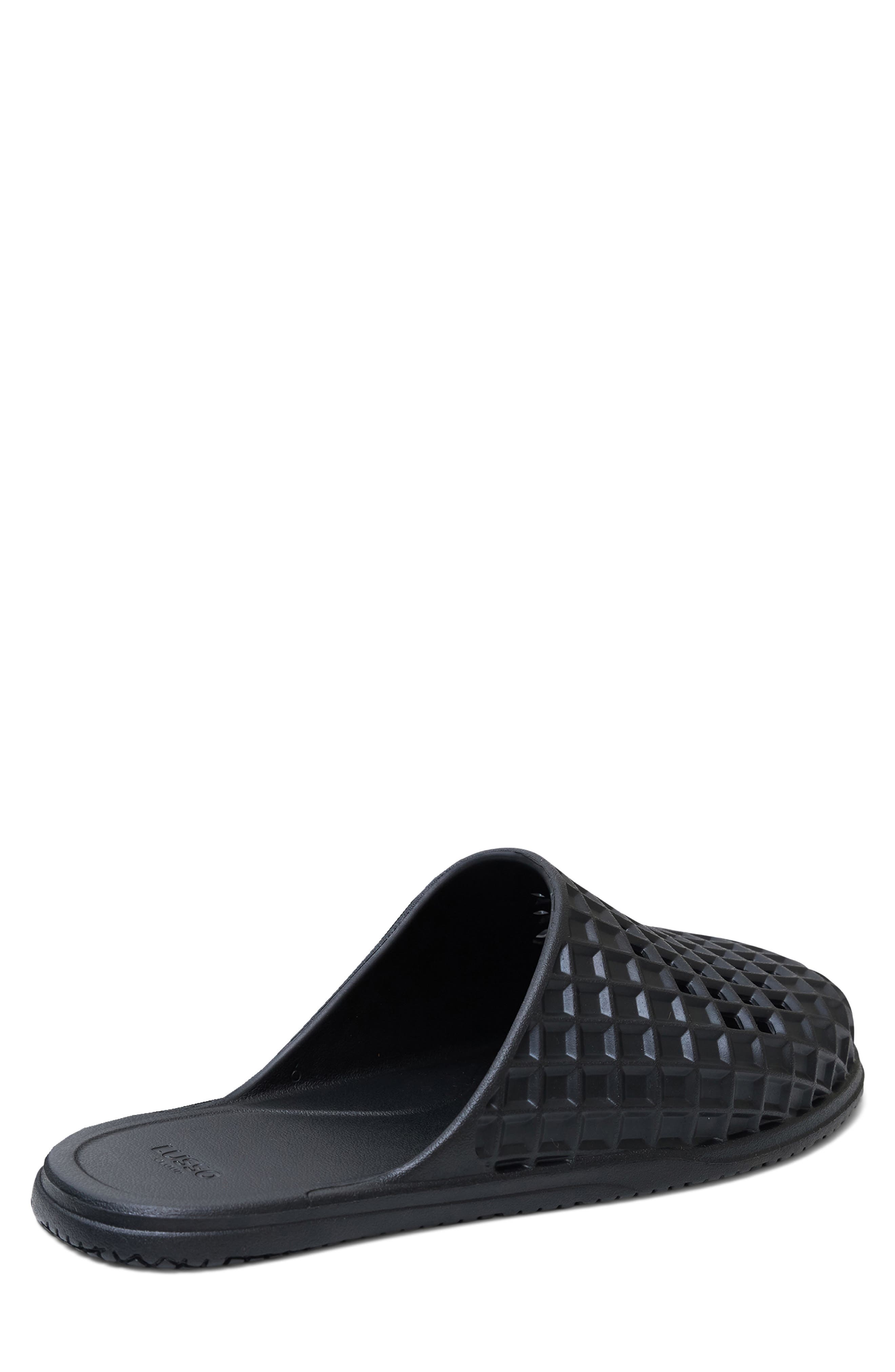 Rosa Slide, Alternate, color, JET BLACK