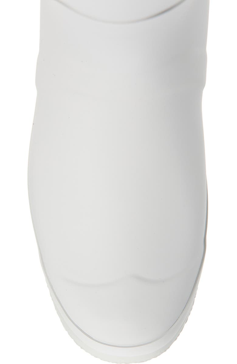 Hunter Original Tall Waterproof Rain Boot, Alternate, color, Light Gray
