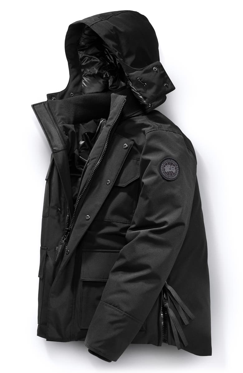 Canada Goose Maitland Black Label Slim Fit Down Fill Parka, Alternate, color, 