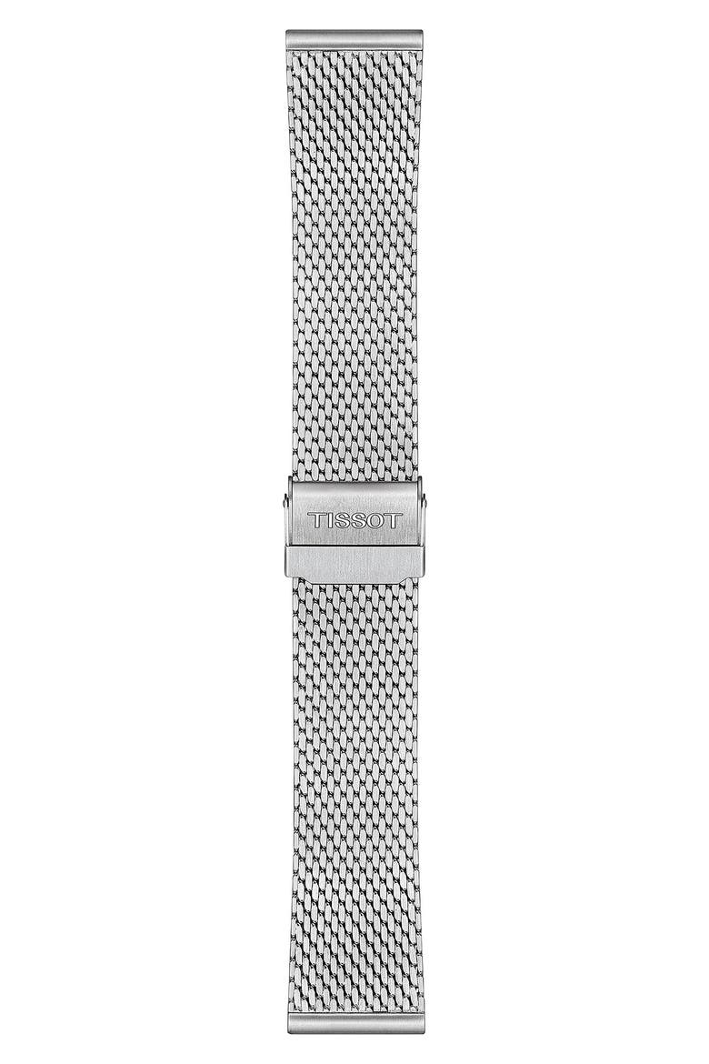 Seastar 1000 Chronograph Mesh Bracelet Watch, 45.5mm, Alternate, color, SILVER/ GREEN
