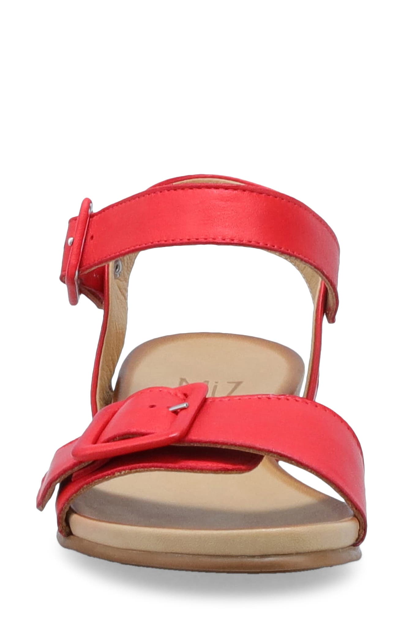 Tatum Ankle Strap Sandal, Alternate, color, SCARLET
