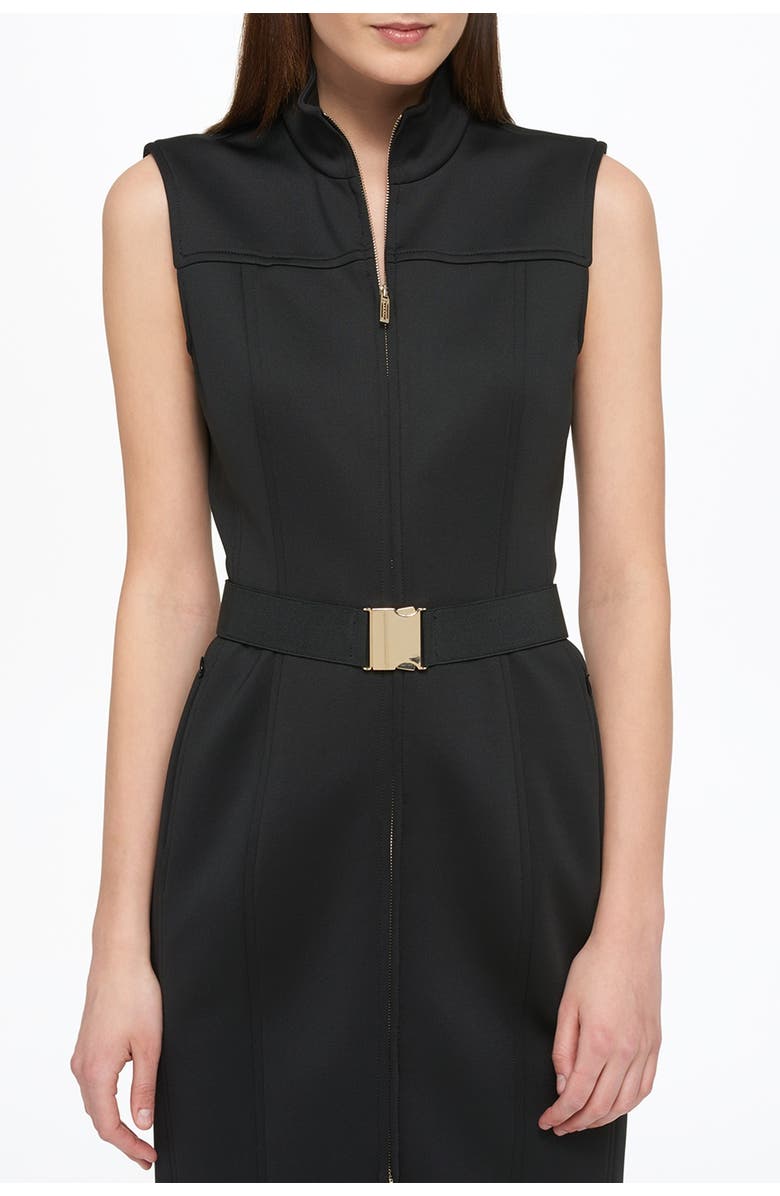 Tommy Hilfiger Sleeveless Front Zip Dress, Alternate, color, 