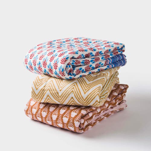 Mela Artisans Sundown Cotton Handcrafted Throw