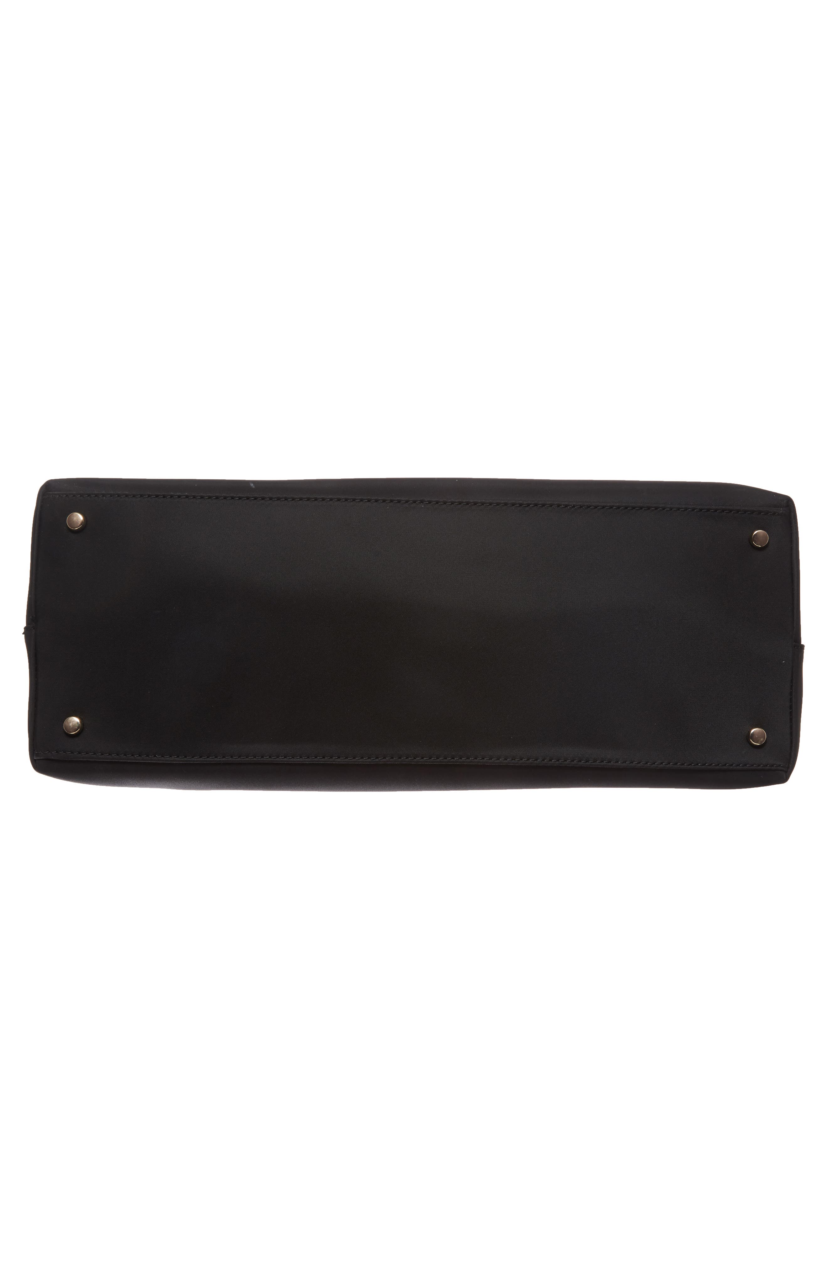 watson lane - marybeth nylon tote, Alternate, color, BLACK