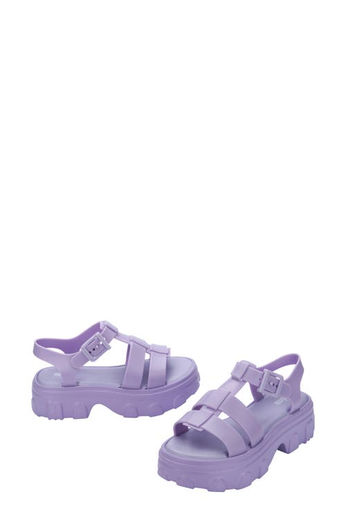 Melissa Ella Platform Sandal In Lilac, Women's At Urban Outfitters In Lilac