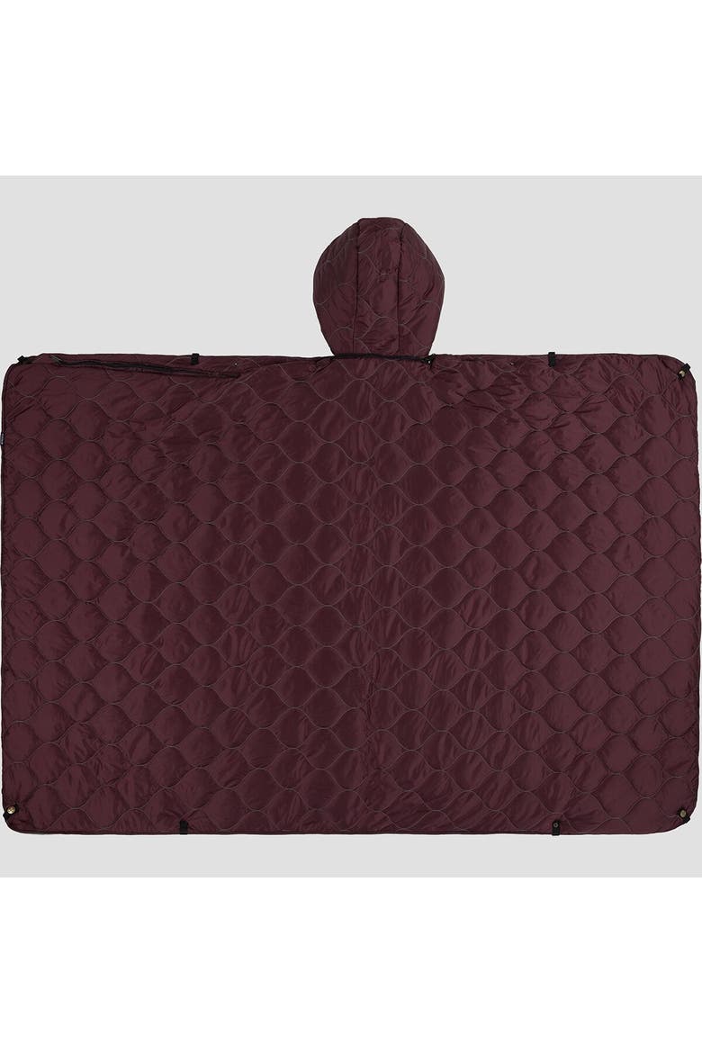 Puffy Kachula Adventure Blanket, Alternate, color, Maroon Bells