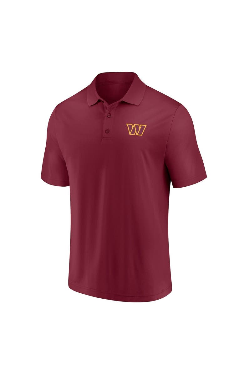 FANATICS Men's Fanatics Branded Burgundy/Gold Washington Commanders Dueling Two-Pack Polo Set, Alternate, color,