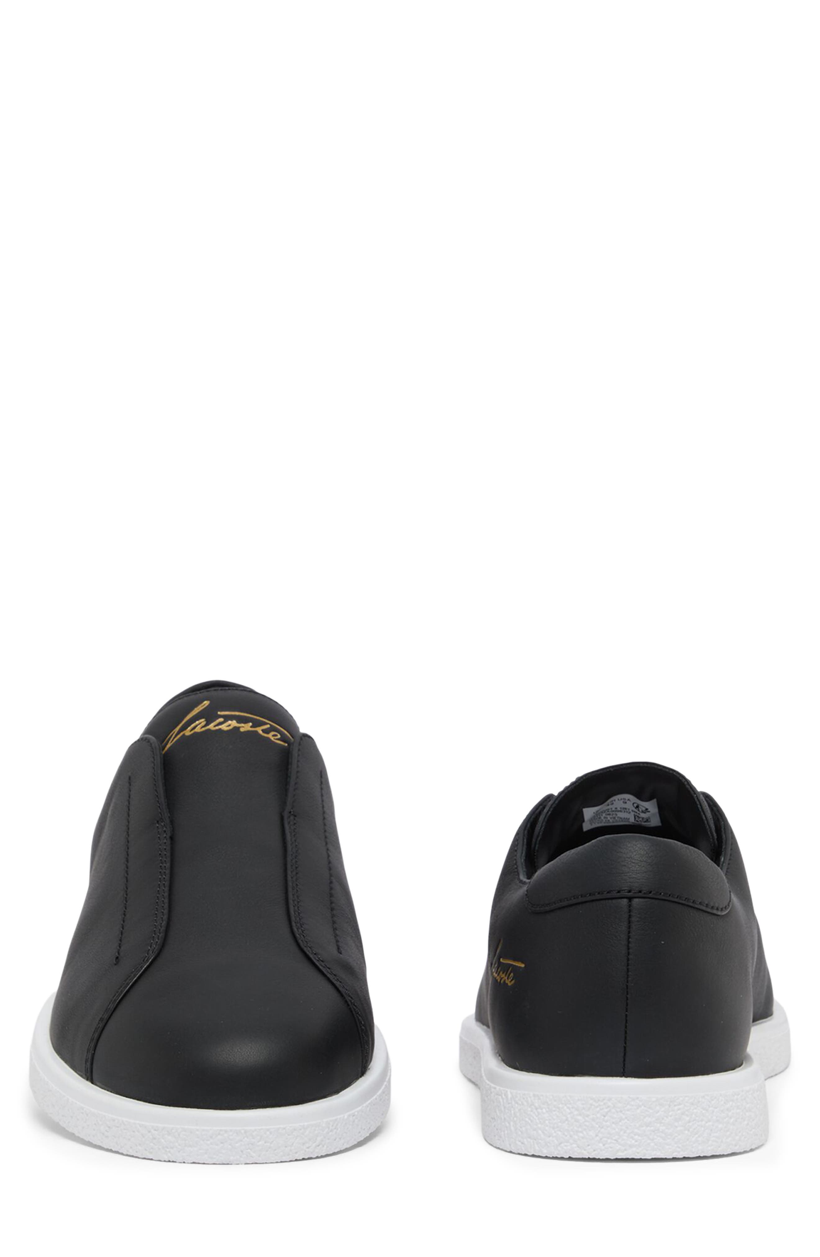 Linecourt Slip-On Sneaker, Alternate, color, BLACK/ WHITE