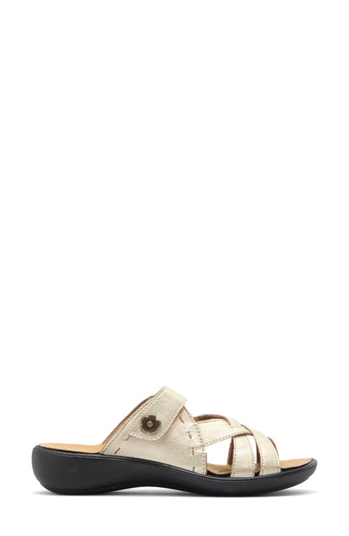 Romika ® Ibiza 99 Slide Sandal In Gold