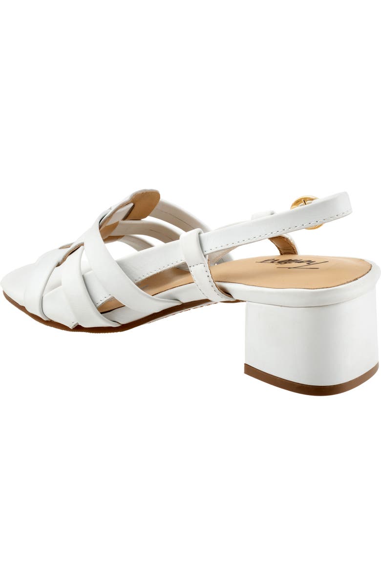 Trotters Luna Cage Sandal, Alternate, color, White