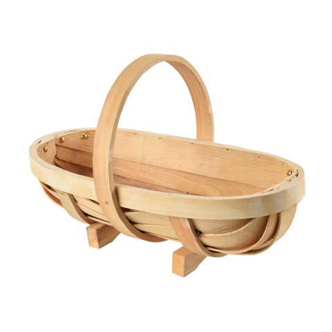 Natural Wooden Trug