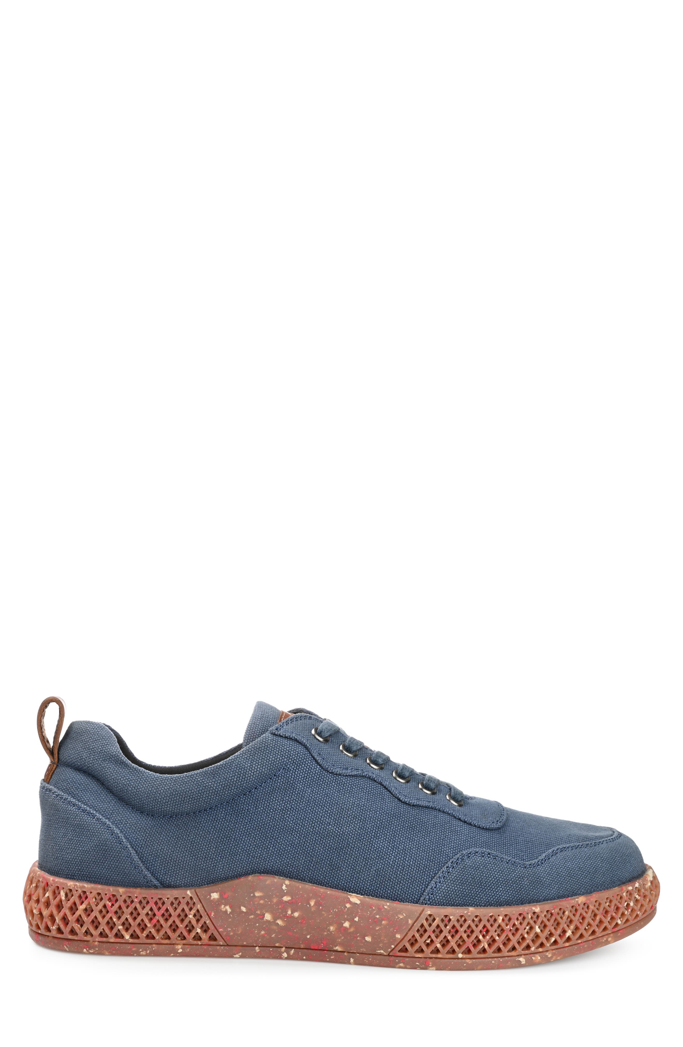 Thomas & Vine Kemp Textile Lace-Up Sneaker, Alternate, color, Navy
