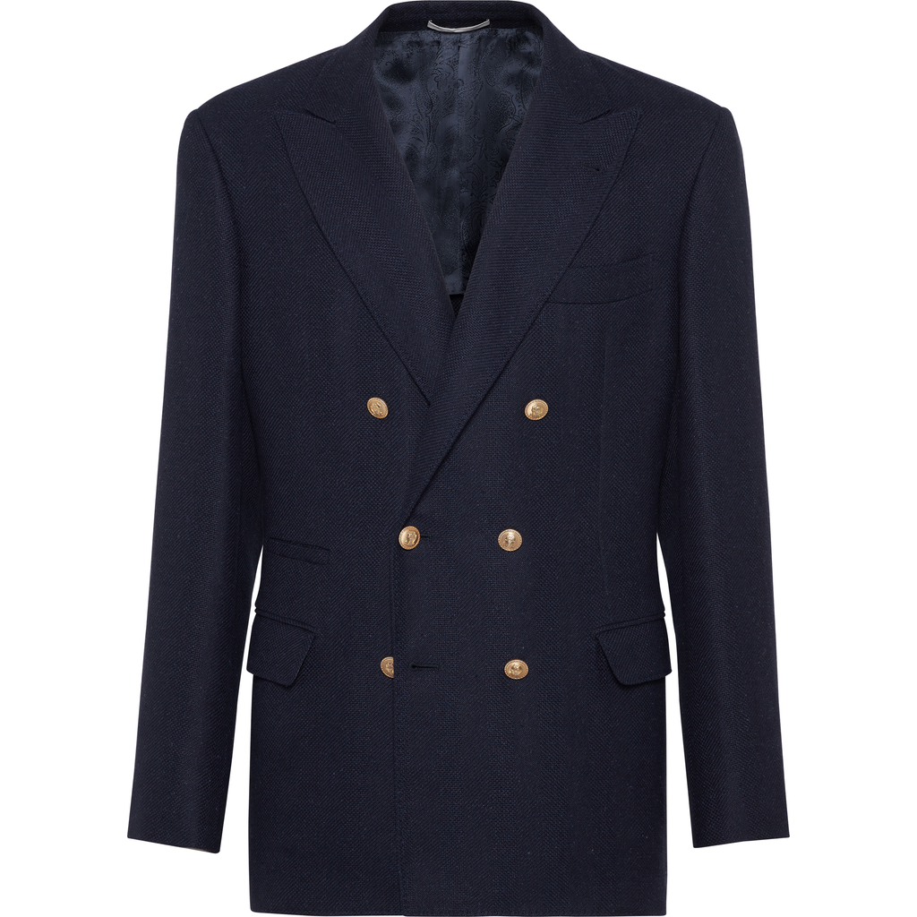 BRUNELLO CUCINELLI BRUNELLO CUCINELLI DIAGONAL DECONSTRUCTED BLAZER