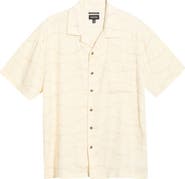 Brixton Bunker Slub Print Camp Shirt