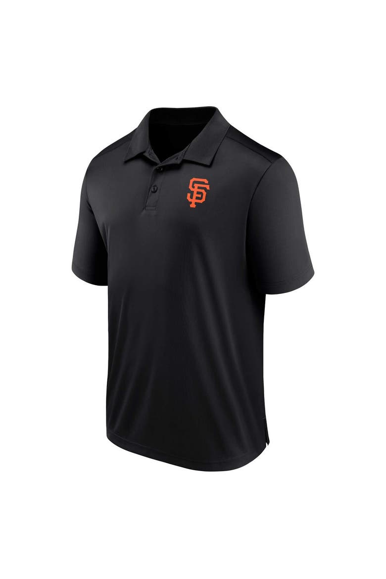 Men's Fanatics Branded Black San Francisco Giants Logo Polo, Alternate, color, Black