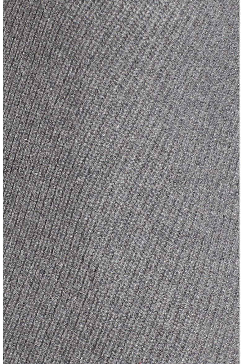 Asymmetrical Sleeveless Tunic Sweater, Alternate, color, HEATHER DARK GREY
