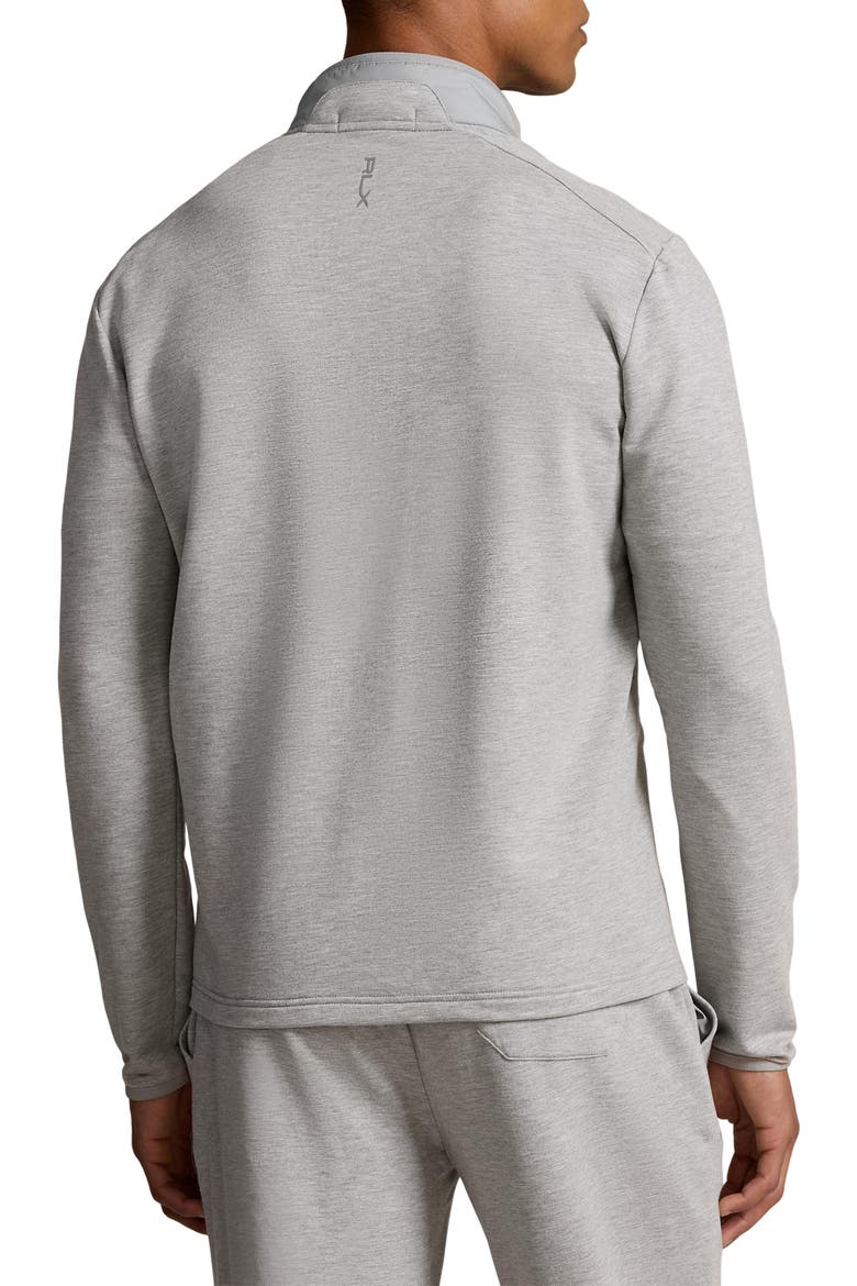 Performance Mixed Media Jacket, Alternate, color, ANDOVER HEATHER