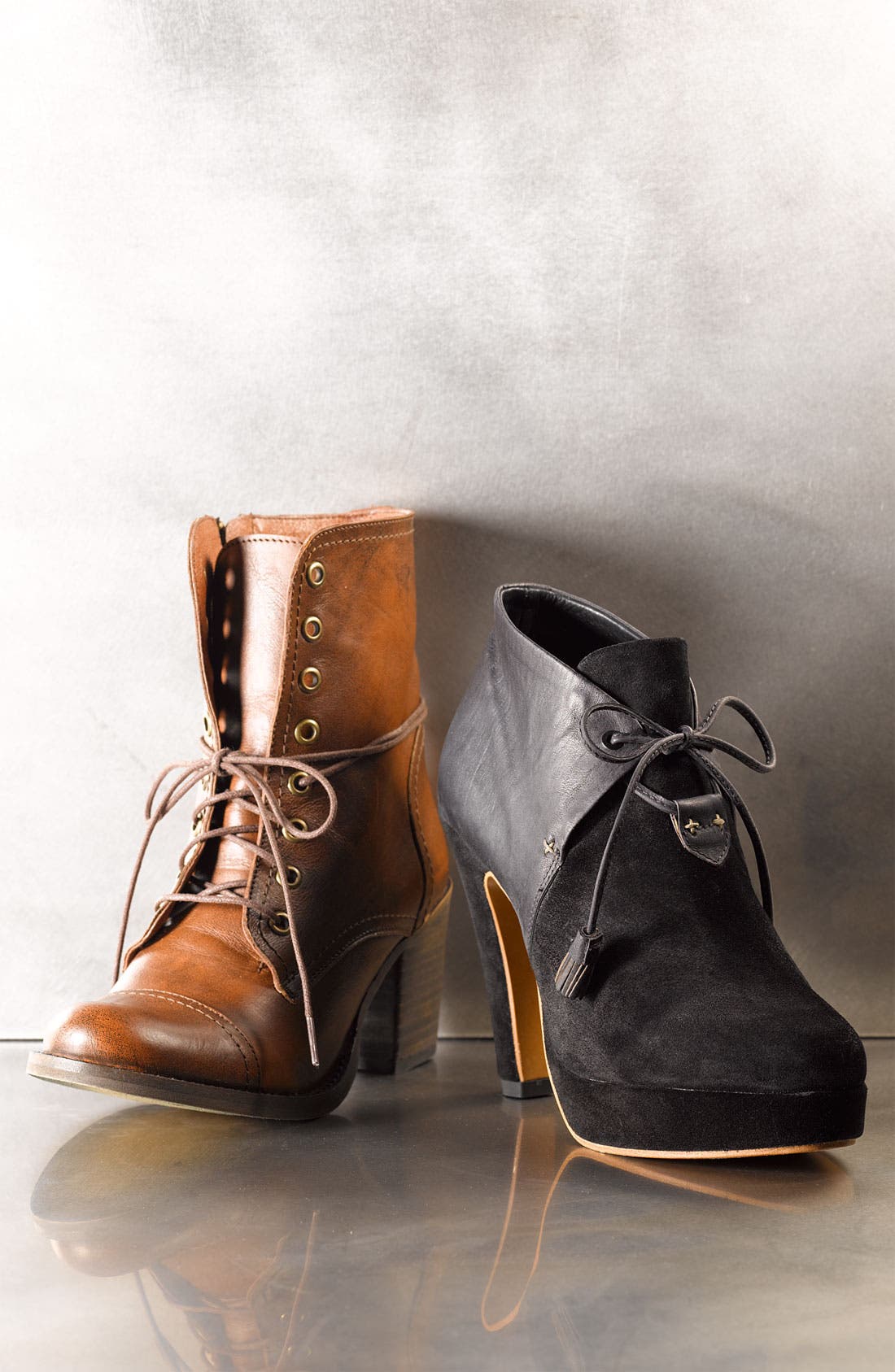 'Lovell' Bootie, Alternate, color, BLACK