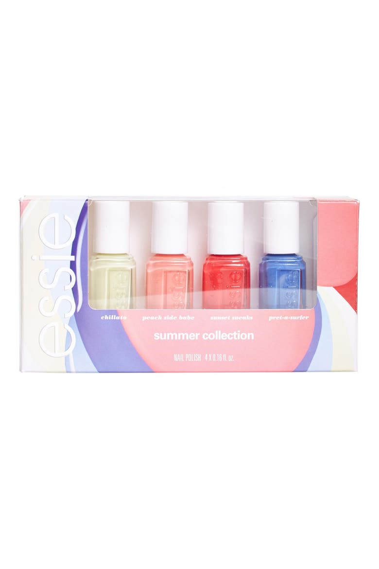 essie® 'Summer 2015' Mini Four-Pack, Alternate, color, NO COLOR