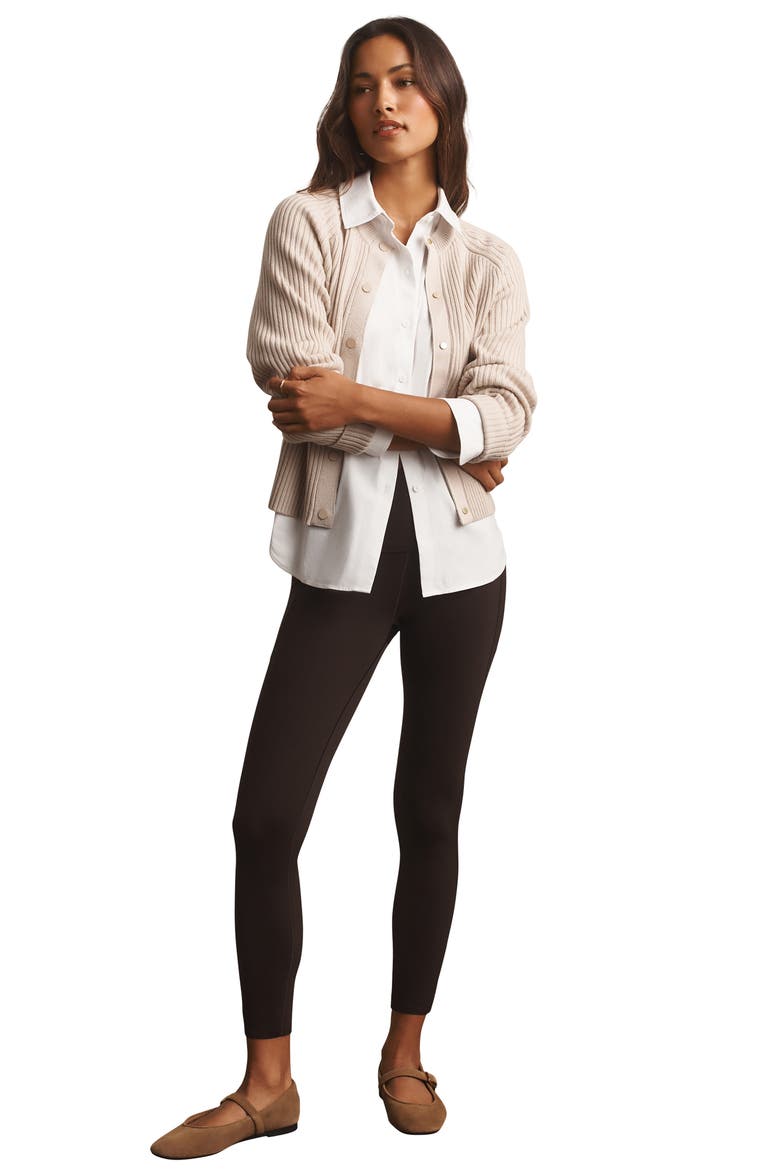 Wander Wool & Cashmere Cardigan, Alternate, color, BONE