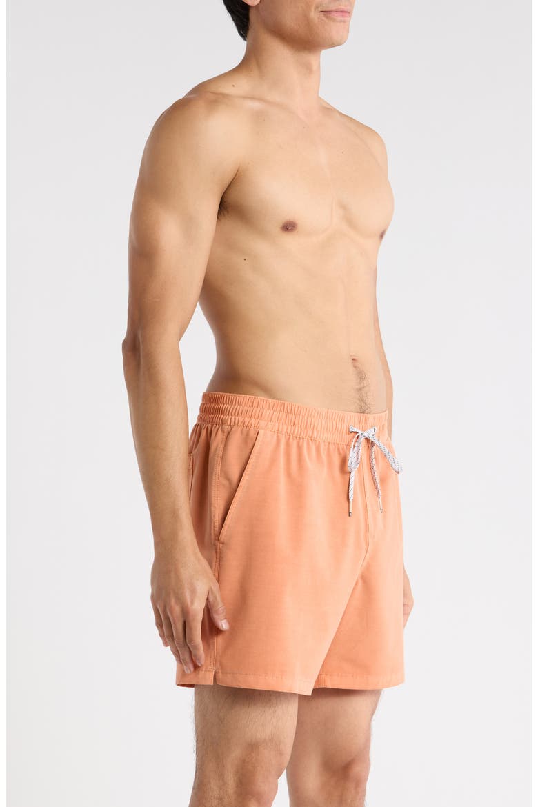 Every Other Day Swim Trunks, Alternate, color, CANTALOUPE