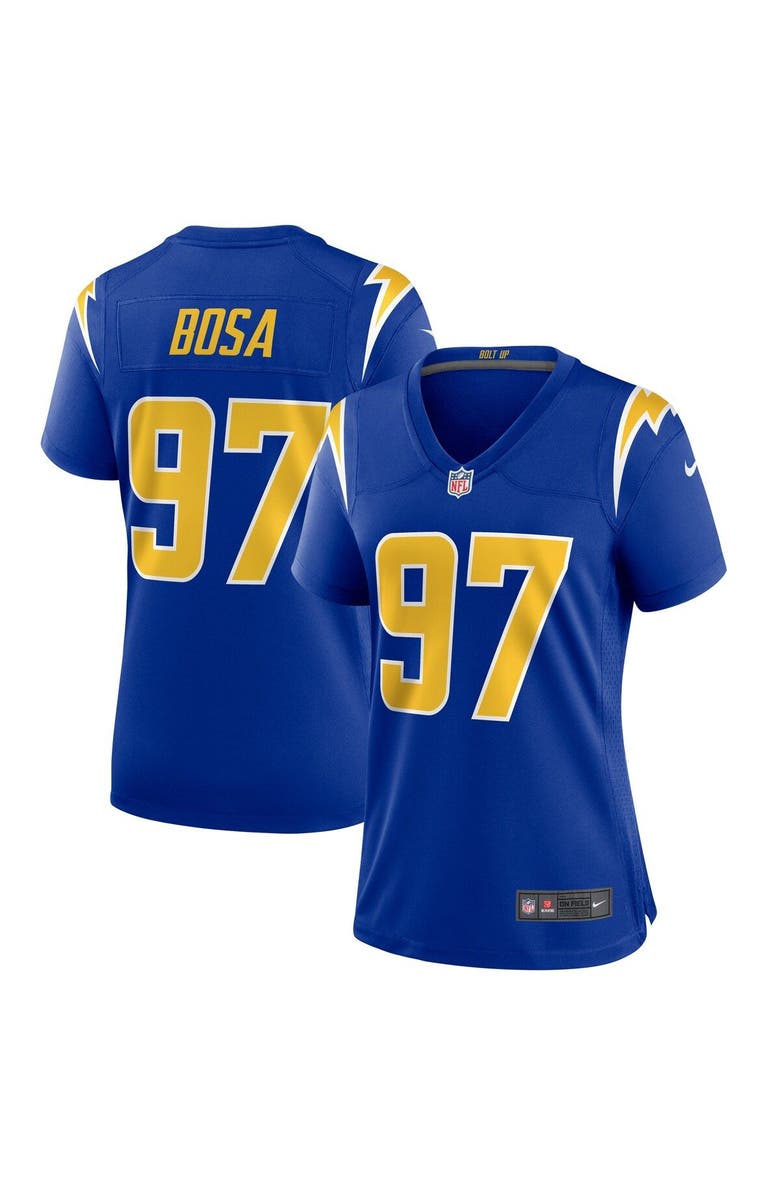 Nike Women's Nike Joey Bosa Royal Los Angeles Chargers 2nd Alternate Game Jersey, Alternate, color, 