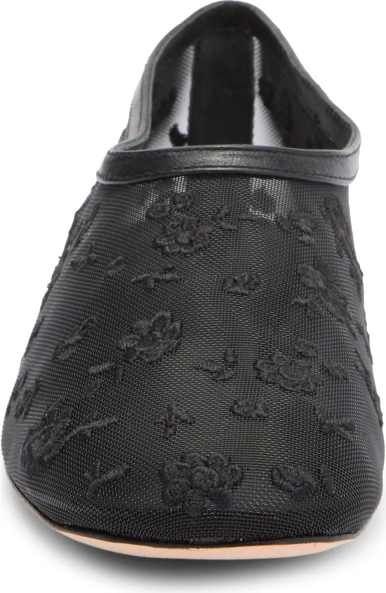 Reformation Britt Mesh Ballet Flat, Alternate, color,