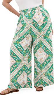 City Chic Jayla Print Pants