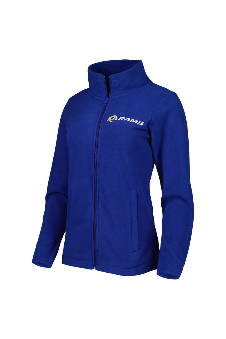 Women's Dunbrooke Royal Los Angeles Rams Hayden Polar Full-Zip Jacket, Alternate, color, Royal