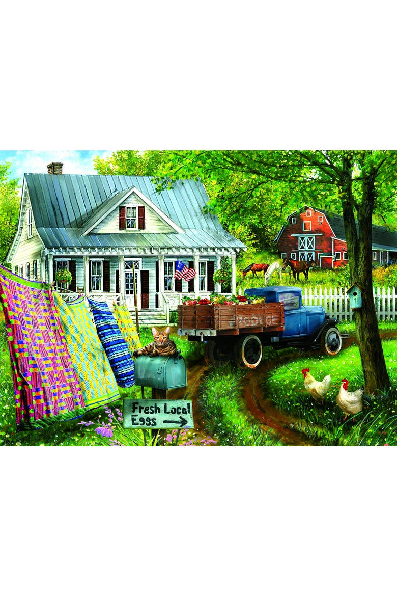 Countryside Living 1000 piece Jigsaw Puzzle for Adults, Alternate, color, Multicolor