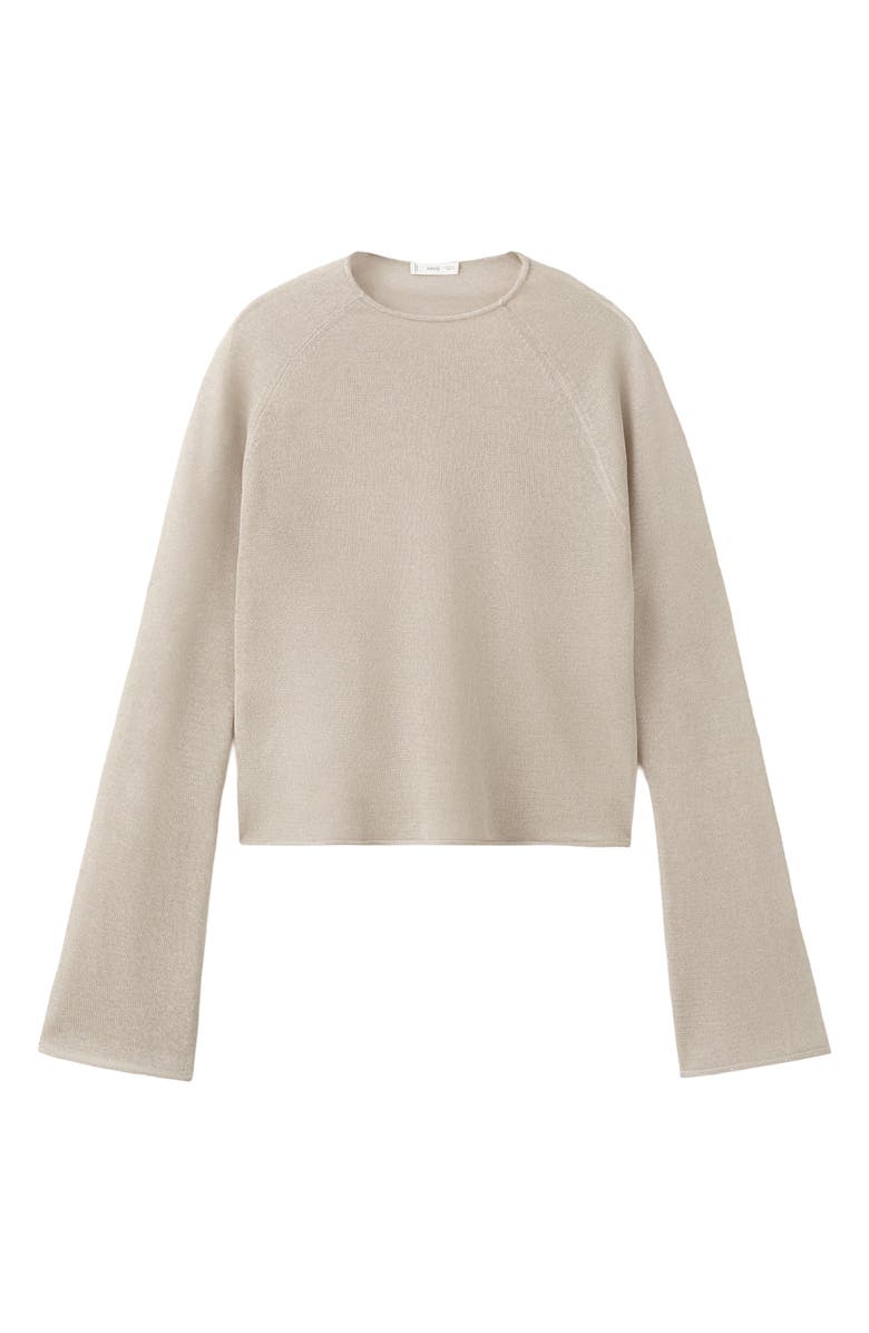 MANGO TEEN Fine Knit Crewneck Sweater, Alternate, color, 