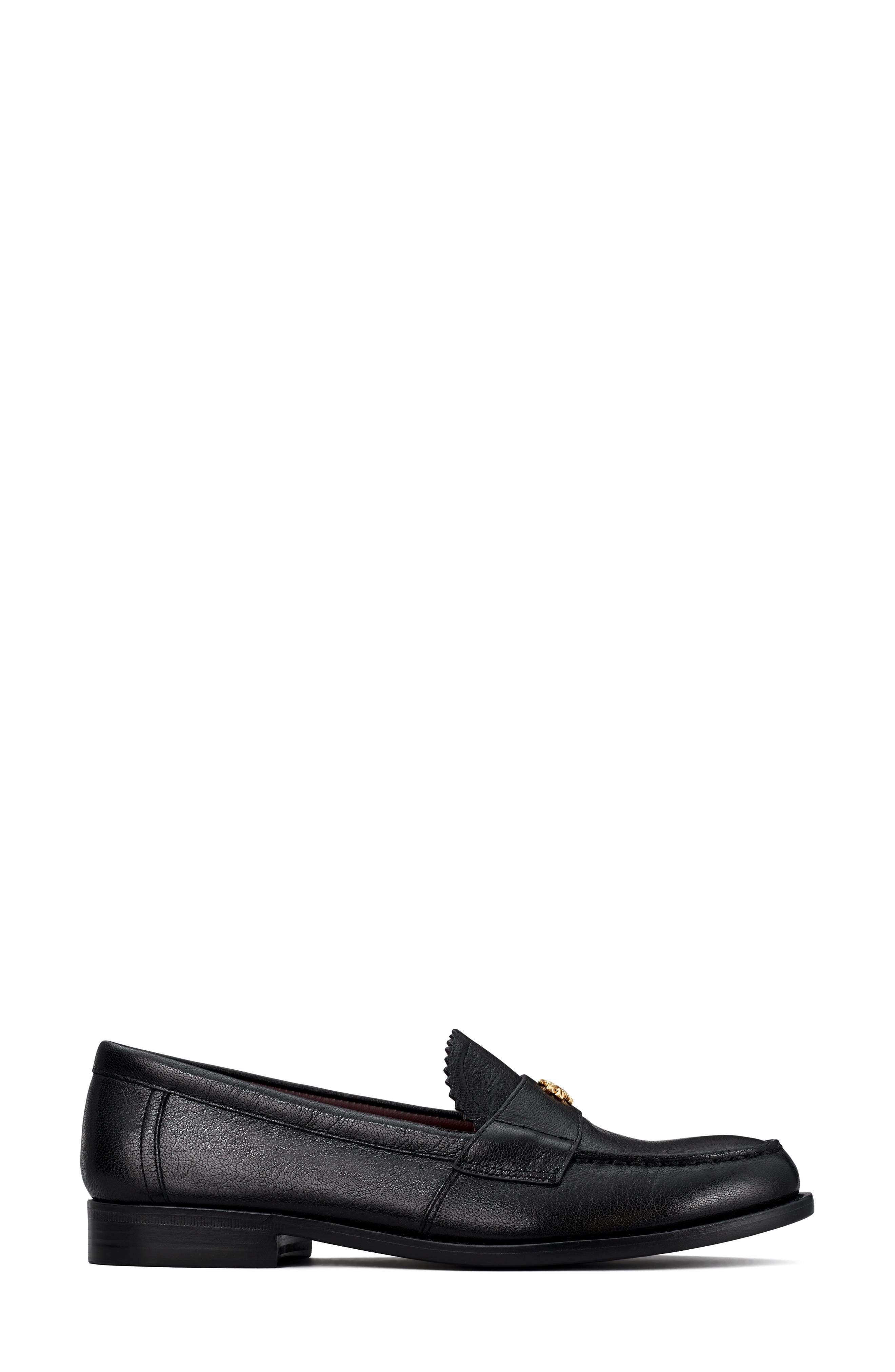 Tory Burch Classic Loafer, Alternate, color, Perfect Black