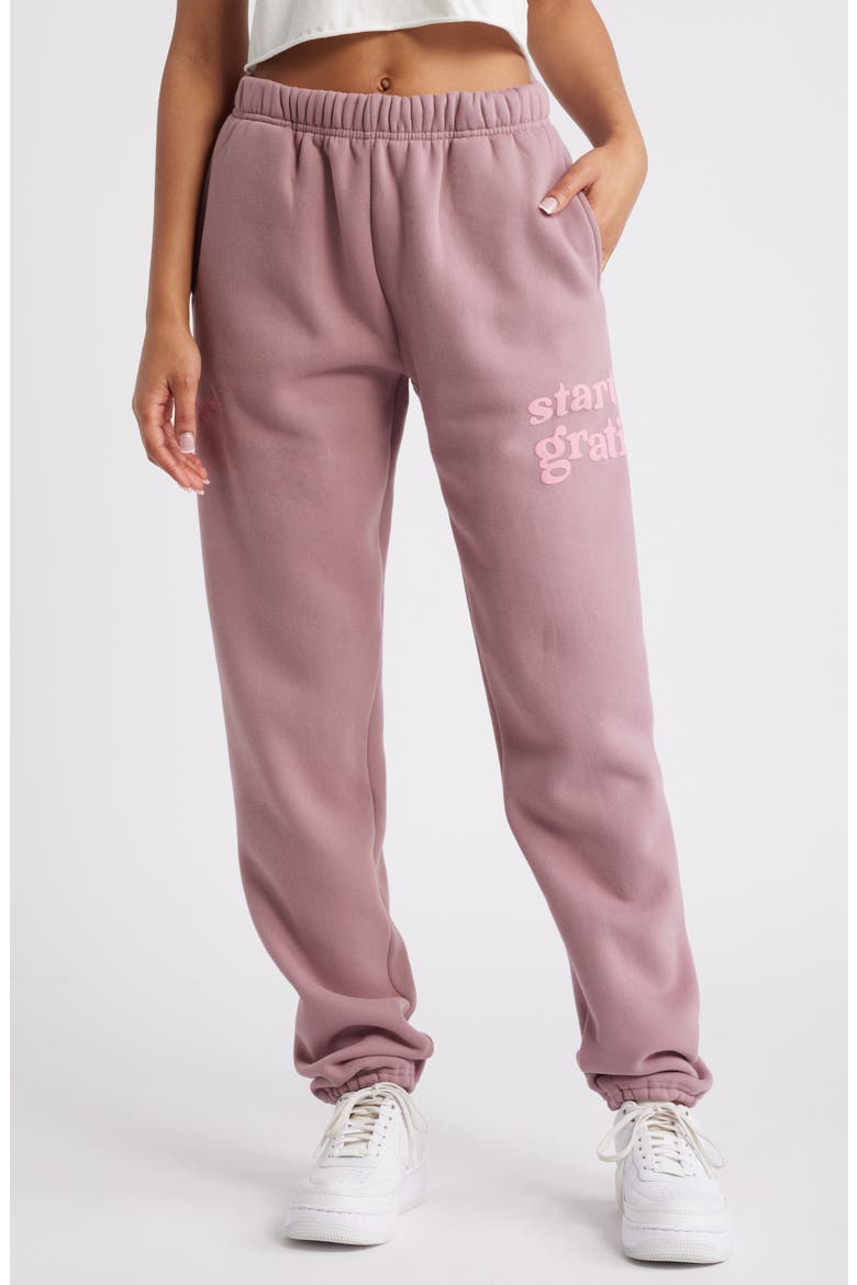 Start with Gratitude Sweatpants, Main, color, PINK