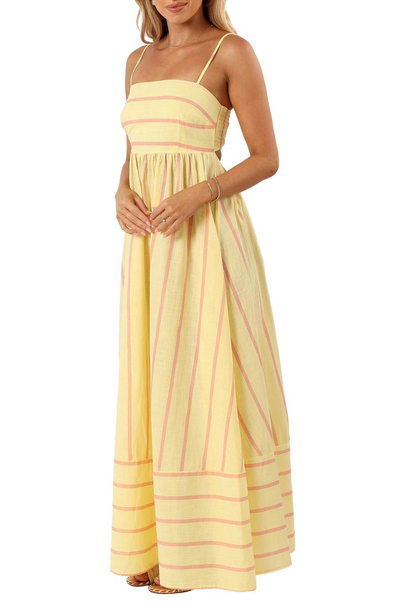 Petal & Pup Pixie Stripe Maxi Dress, Alternate, color, 