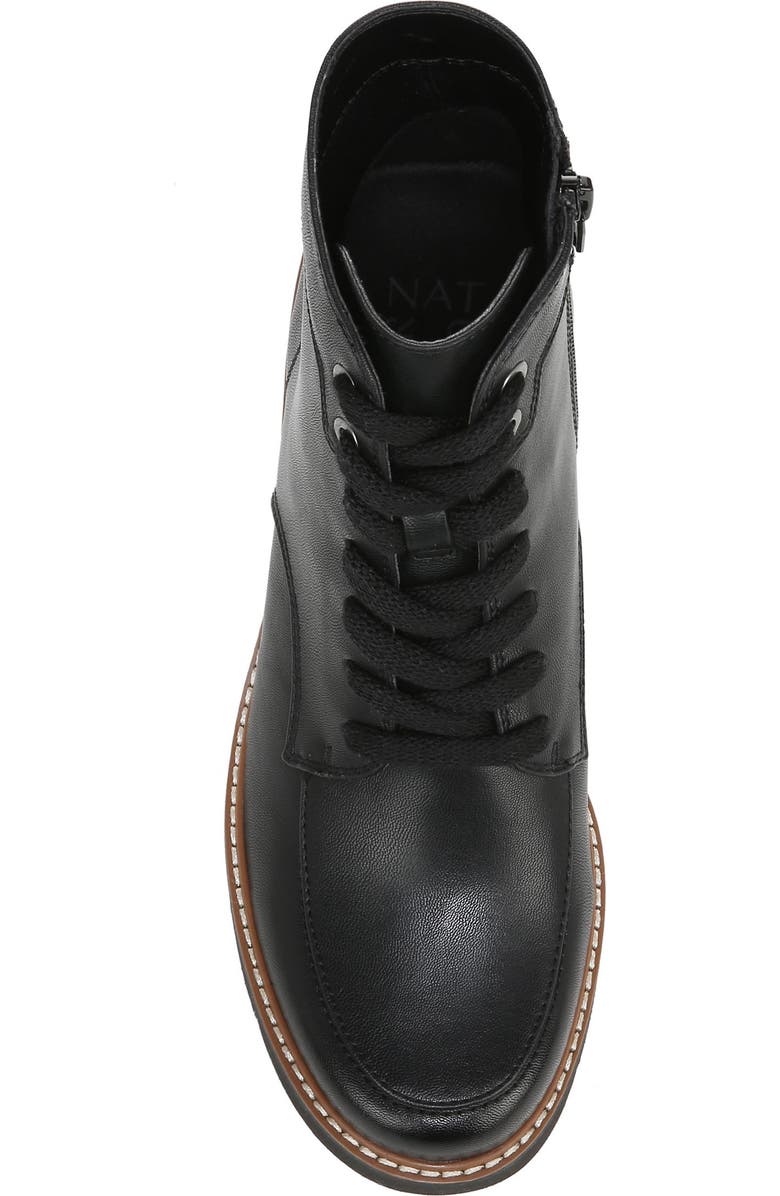 Naturalizer Catherine Lace-Up Lug Sole Boot - Wide Width Available, Alternate, color,