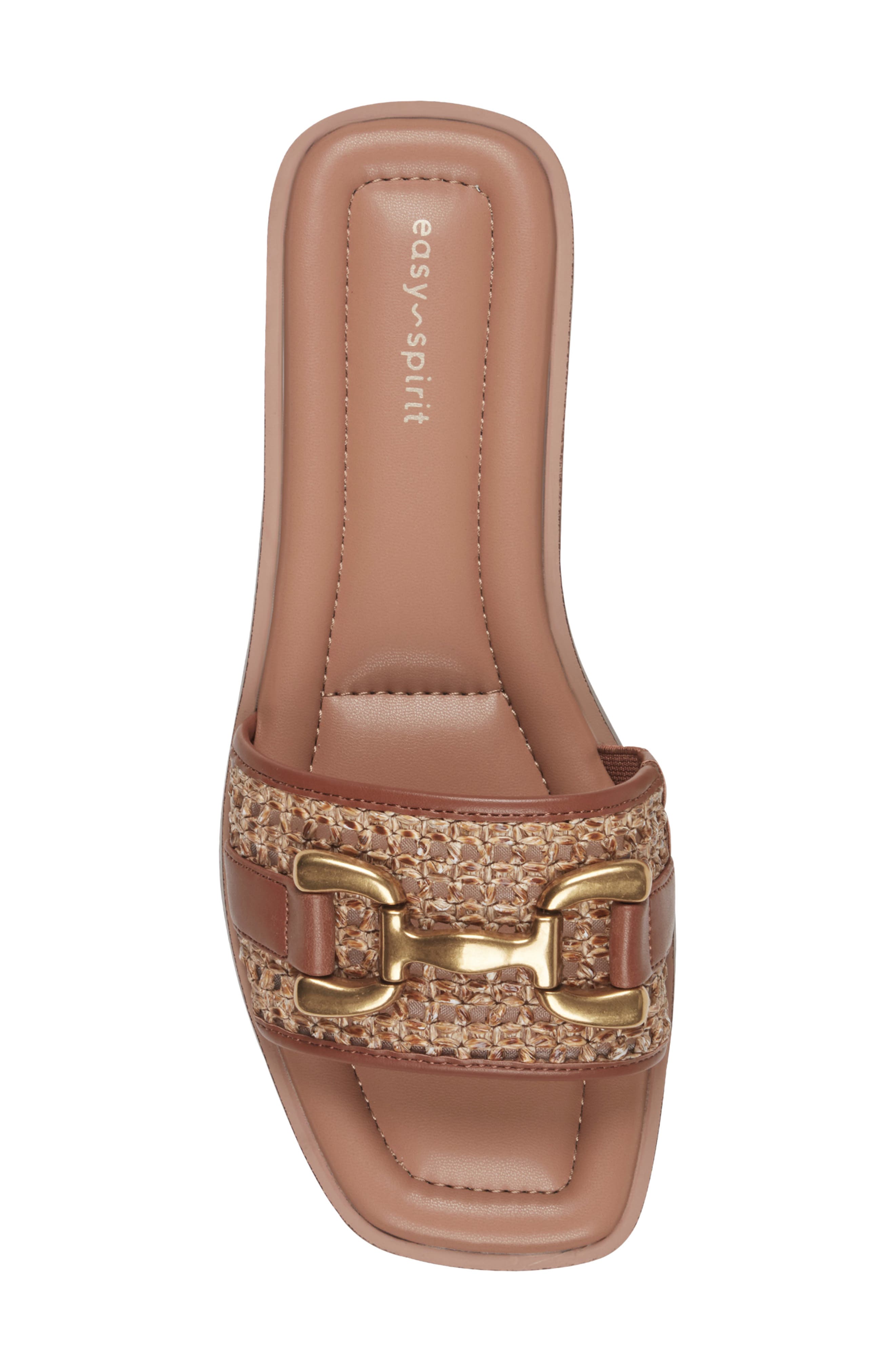 Vana Bit Slide Sandal, Alternate, color, MEDIUM BROWN