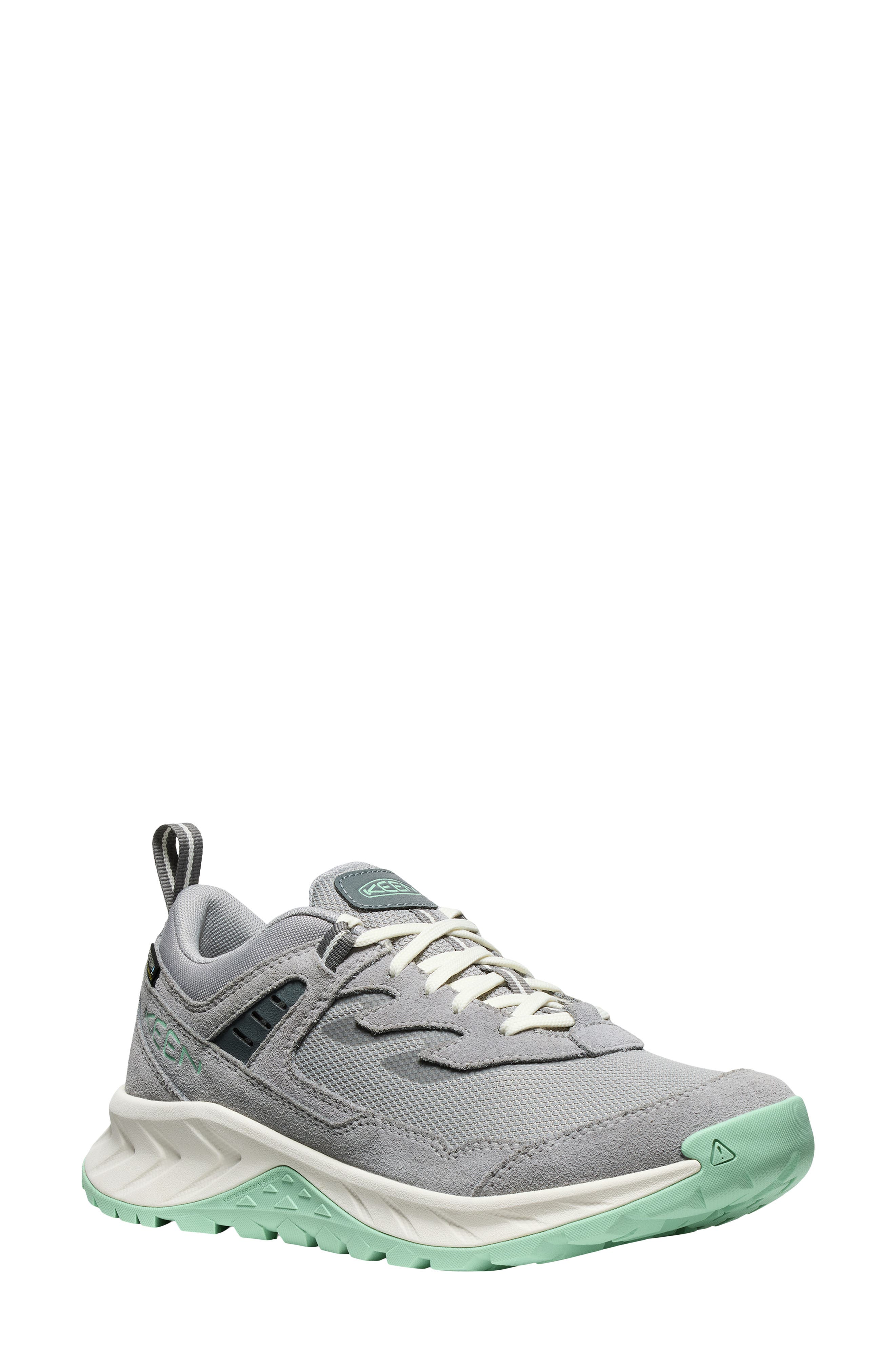 KEEN Hightrail Waterproof Hiking Sneaker, Main, color, Alloy/ Lichen